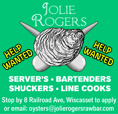 Help Wanted Jolie Rogers Raw Bar 