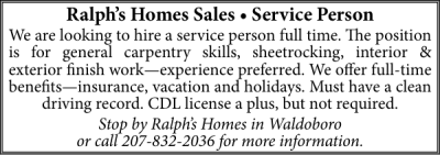 Ralphs Homes Join Our Team 