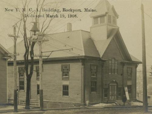 Originally known as the Rockport Town Hall, the building was designed in the Colonial Revival style by architect F.E. Gilkey and opened in 1891. 