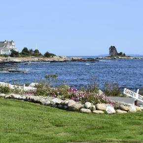 A summer garden on Ocean Point. FRITZ FREUDENBERGER/Boothbbay Register