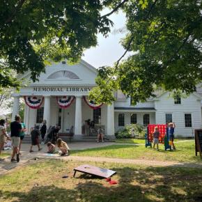 Boothbay Harbor Memorial Library. Courtesy of BHML