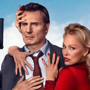 Liam Neeson and Pamela Anderson star in "The Naked Gun" opening at Harbor Theater Sept. 5. Courtesy of the venue
