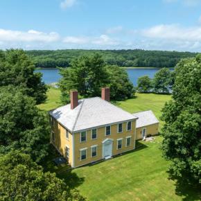 The 1762 Bowman House. Courtesy of Historic New England