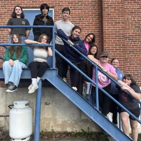 The Boothbay Region High School cast of "Frozen JR." Courtesy of Dr. Mary Miller The Boothbay Region High School cast of "Frozen JR." Courtesy of Dr. Mary Miller