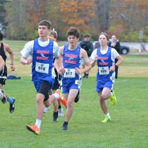 Seahawk boys start at the Southern Maine Class C regional championships. Courtesy of Michael Gaffney Seahawk boys start at the Southern Maine Class C regional championships. Courtesy of Michael Gaffney