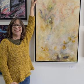 Artist Joanne Tarlin's solo show at River Arts runs through Nov. 19. Courtesy of the venue