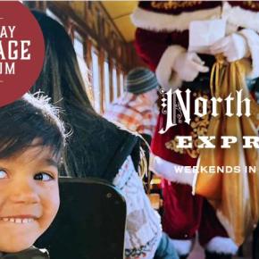 Get your ticket to the "North Pole" for a visit with Santa and lots more Christmas fun! Courtesy of Lori Reynolds