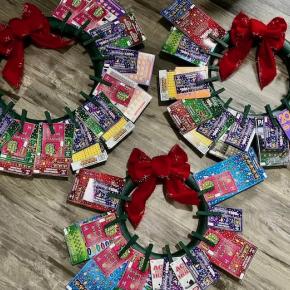Lottery wreaths. Courtesy photo