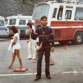 Donald Higgins near Mt. Fuji. Courtesy of Donald Higgins