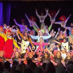 Curtain call for "Alice In Wonderland." LISA KRISTOFF/Boothbay Register