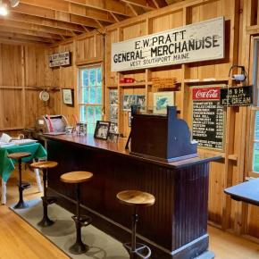 Earl and Emolyn Pratt’s lunch counter at the Hendricks Hill Museum. Mari Tiwari photo