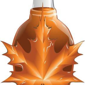 Maple syrup graphic