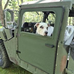  This 2008 AM General HMMWV U.S. Marine vehicle will be at the 2026 OBD Williams-Fossett Vintage Car Show. Courtesy of Jeff Friedman 