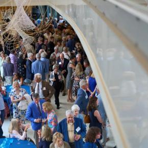 Supporters of Bigelow Laboratory gather at the lab in East Boothbay on July 30 for the Big Splash celebration to help raise funds for ocean science. Courtesy of Bigelow Laboratory