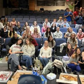 Interact Club members at their first meeting of the 2026-2027 school year. Courtesy of Bruce Harris