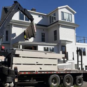 Boothbay Harbor's newest eatery is taking shape at 53 Townsend Avenue Oct. 15.  ISABELLE CURTIS/Boothbay Register