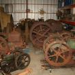 Meixell's workshop is a maze of antique engines once used to operate well pumps and other farm machinery. JOHN MAGUIRE/Wiscasset Newspaper JOHN MAGUIRE/Wiscasset Newspaper