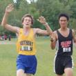 A photo finish for freshman Matt Burnham. Matt finished fourth place for the Seahawks, and has made an impressive debut so far this season. Courtesy of Kate Schwem