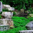 Vayo Meditation Gardenat Coastal Maine Botanical Gardens, designed and constructed 2005-2006. Courtesy of Robert Mitchell.