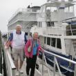 This South Carolina couple enjoyed their second visit to coastal Maine aboard the "Independence" on September 6. LISA KRISTOFF/Boothbay Register