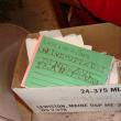 Some children brought a list for Santa. LISA KRSITOFF/Boothbay Register