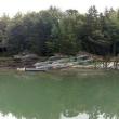 This mock-up depicts where the location of the pier, runway and float will be at Coastal Maine Botanical Gardens if the nonprofit is granted the necessary permits. Courtesy of Bill Cullina