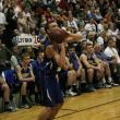 Andrew Hallinan gets ready to launch one of his two three-pointers in the fourth quarter. KEVIN BURNHAM/Boothbay Register