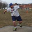 Linc Simmons, a senior captain, begins his final year of throwing the discus. RYAN LEIGHTON/Boothbay Register