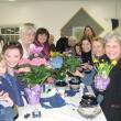 They may have been the last table up to the soup and salad tables, but they ranked first for the most raffle prizes. A whopping 14 were won – one for almost every woman at the table. LISA KRISTOFF/Boothbay Register