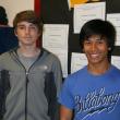 Robert Campbell (left) and Jude Alamo will be attending the American Legion's Boys State at Thomas College in June. KEVIN BURNHAM/Boothbay Register