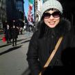 Pak in New York City when she visited Singer in February. Courtesy of Greg Singer