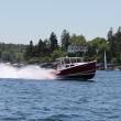 Thunderbolt, the fastest lobster boat in the Boothbay Harbor Lobster Boat Races. SUE MELLO/Boothbay Register