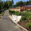 Part of the extensive landscaping work being done at the country club. JOE GELARDEN/Boothbay Register