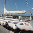 The “American Promise” docks at Ocean Point Marina in Boothbay. RYAN LEIGHTON/Boothbay Register