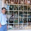 New owner Sheri Manzi outside the Hutch, the store with all the gorgeous glass in the windows. KATRINA CLARK/Boothbay Register