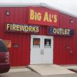 Big Al’s Fireworks Outlet on Route 1 has been busy handling holiday crowds. SUSAN JOHNS/ Wiscasset Newspaper