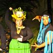 The gods of "Once On This Island:" Joel Biron (Papa Ge), Emily Moore (Asaka), Jeremiah Haley (Agwe) and Kristen Robinson (Erzulie). Courtesy of Susan Domeyer