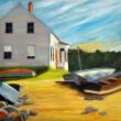 "Monhegan III," by Hati Modr at the Stable Gallery