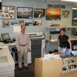 Conall O’Brien, left, and Leisha MacDougall stand in the photo processing area at Video Loft. The new, all-digital photo processing equipment speeds up delivery and photographs are sharper than when the business used chemicals to print photographs. KEVIN BURNHAM/Boothbay Register