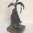“ARROWSIC CHIEF” cast bronze  by John Lorence. Courtesy of Mathias Fine Art