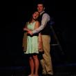 Devin Domeyer and Roger Reed as Louisa and Matt in “The Fantasticks.”