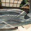 A WORK IN PROGRESS at Royall's studio highlights the “shadow effect.” SUZI THAYER/Boothbay Register
