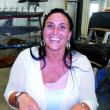Jessica Sirois, born and raised in East Boothbay and now of Damariscotta, was showing her JLynnDesign jewelry at Lincoln Art Festival's Arts & Yachts show held at the Boothbay Region Boatyard. GARY DOW/Boothbay Register