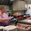 Julie Bellefleur of Wiscasset has been getting great reviews as the new cook at the senior center. SUSAN JOHNS/Wiscasset Newspaper