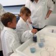 Sea and Sciene Center students explore Bigelow Lab. Courtesy of Pauline Dion