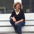 Mary Lou Teel, producer of CBS’ “Sunday Morning,” at her home in Boothbay in late July. LISA KRISTOFF/Boothbay Register