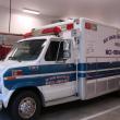 This 1991 ambulance arrived last month at the Edgecomb Fire Station, as a donation from an ambulance service in New York state. Fire Chief Roy Potter said he hopes it will wind up being used at fire scenes county-wide, as a “rehabilitation unit” for checking out firefighters after they have been inside a burning building. Potter discussed the ambulance with Edgecomb selectmen August 12. SUSAN JOHNS/Wiscasset Newspaper