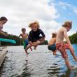 Boys and girls can spend their last days of summer vacation at a five-day camp at Chewonki. Courtesy of Chewonki