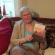 Local poet Ruth Guillard holds her most recent book, “On a Fair Wind.” Her two books can be found at Sherman's Book Store in Boothbay Harbor. RYAN LEIGHTON/Boothbay Register