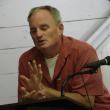 Maine Department of Conservation historian Thomas Desjardin addresses a Wiscasset audience August 4. SUSAN JOHNS/Wiscasset Newspaper